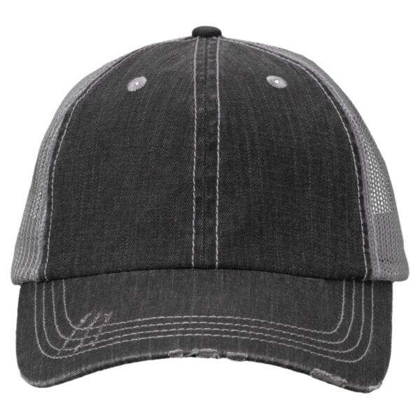 Valucap Contrast Stitch Cap VC990 Contrast Stitch Cap Thumbnail
