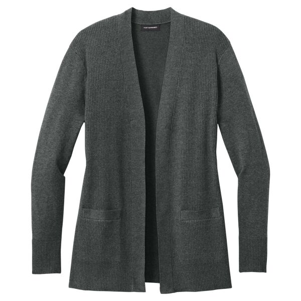 Port Authority Women's Easy Care Open Front Cardigan Sweater LSW2890 Women's Easy Care Open Front Cardigan Sweater Thumbnail