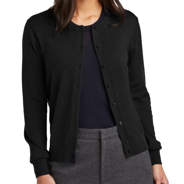 Brooks Brothers Women's Washable Merino Cardigan Sweater BB18413 Women's Washable Merino Cardigan Sweater Thumbnail